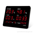 Indoor Air Quality Monitor: Temper, Humidity, CO2, Formaldehyde, TVOC, PM, and Clock